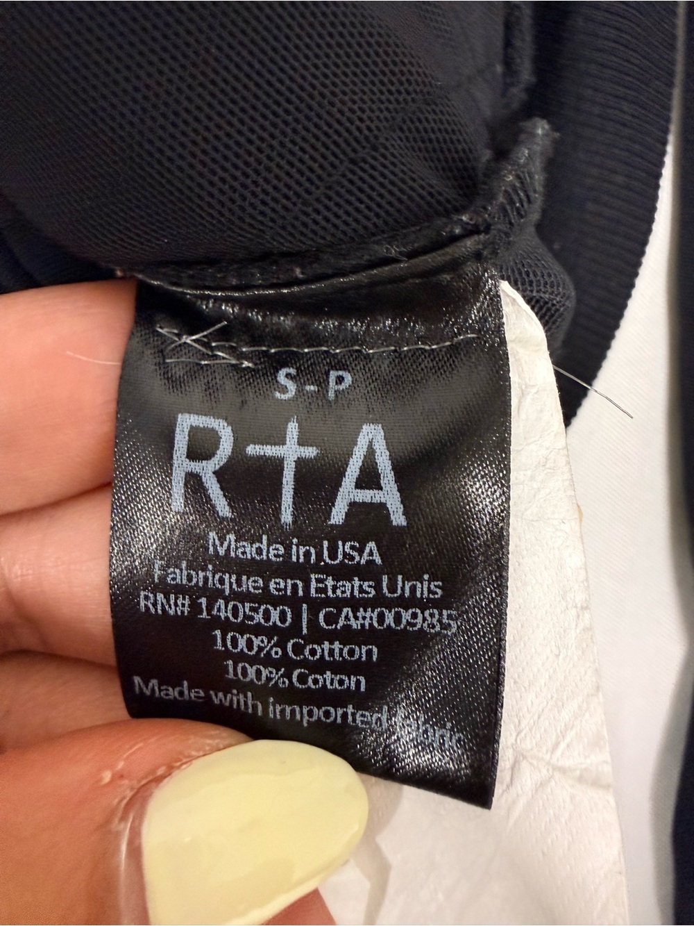 RtA Black Corset Top size Small - Picture 10 of 12